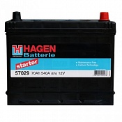 Аккумулятор Hagen 57016 (70 Ah)